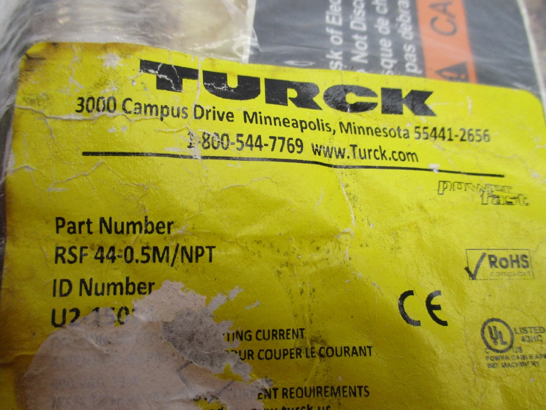 TURCK RSF44-0.5M/NPT NSMP