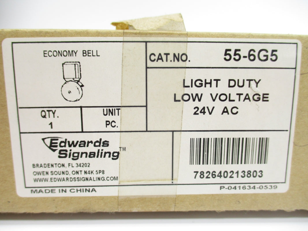EDWARDS SIGNALING 55-6G5 24VAC NSMP