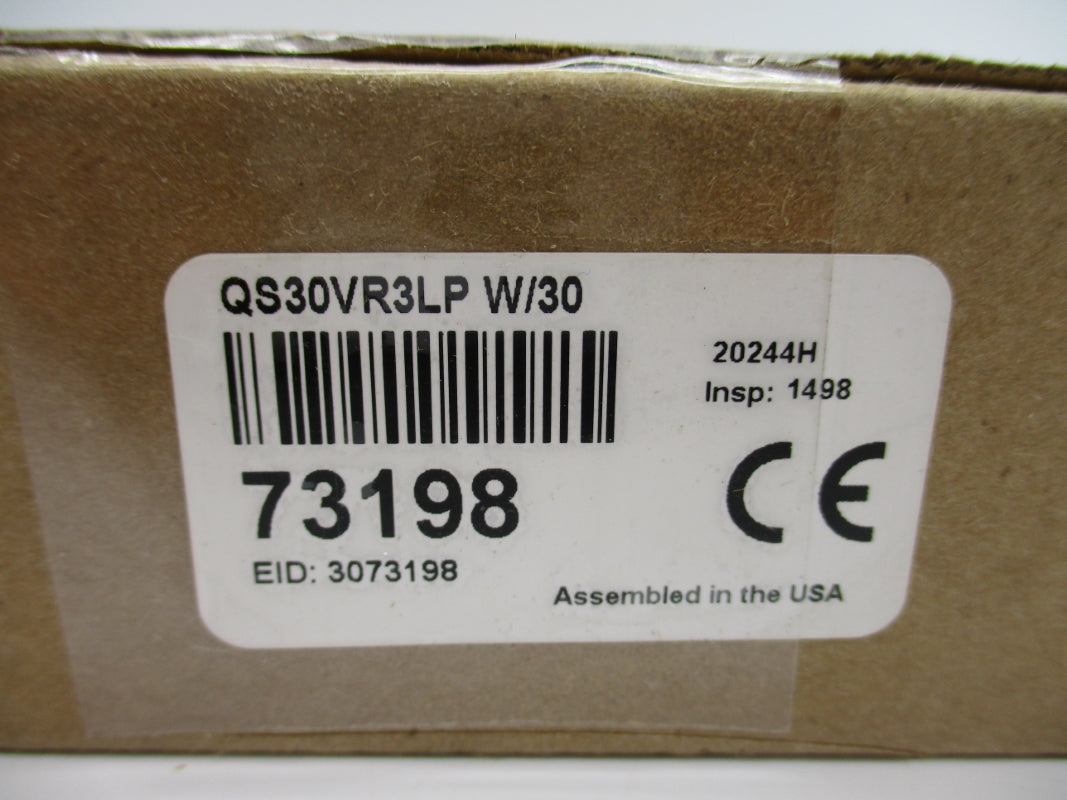 BANNER ENGINEERING QS30VR3LPW/30 73198 250VAC NSMP