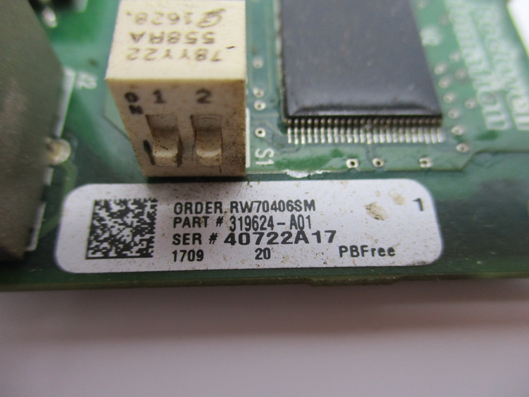 ROCKWELL AUTOMATION 319624-A01 REMAN