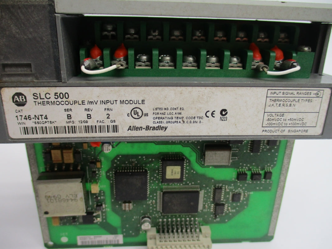 ALLEN BRADLEY 1746-NT4 SER. B F/W 2 UNMP