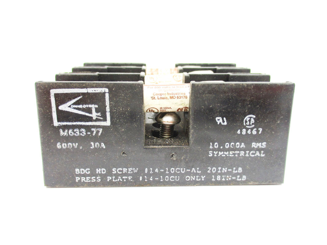CONNECTRON M633-77 600V 30A UNMP