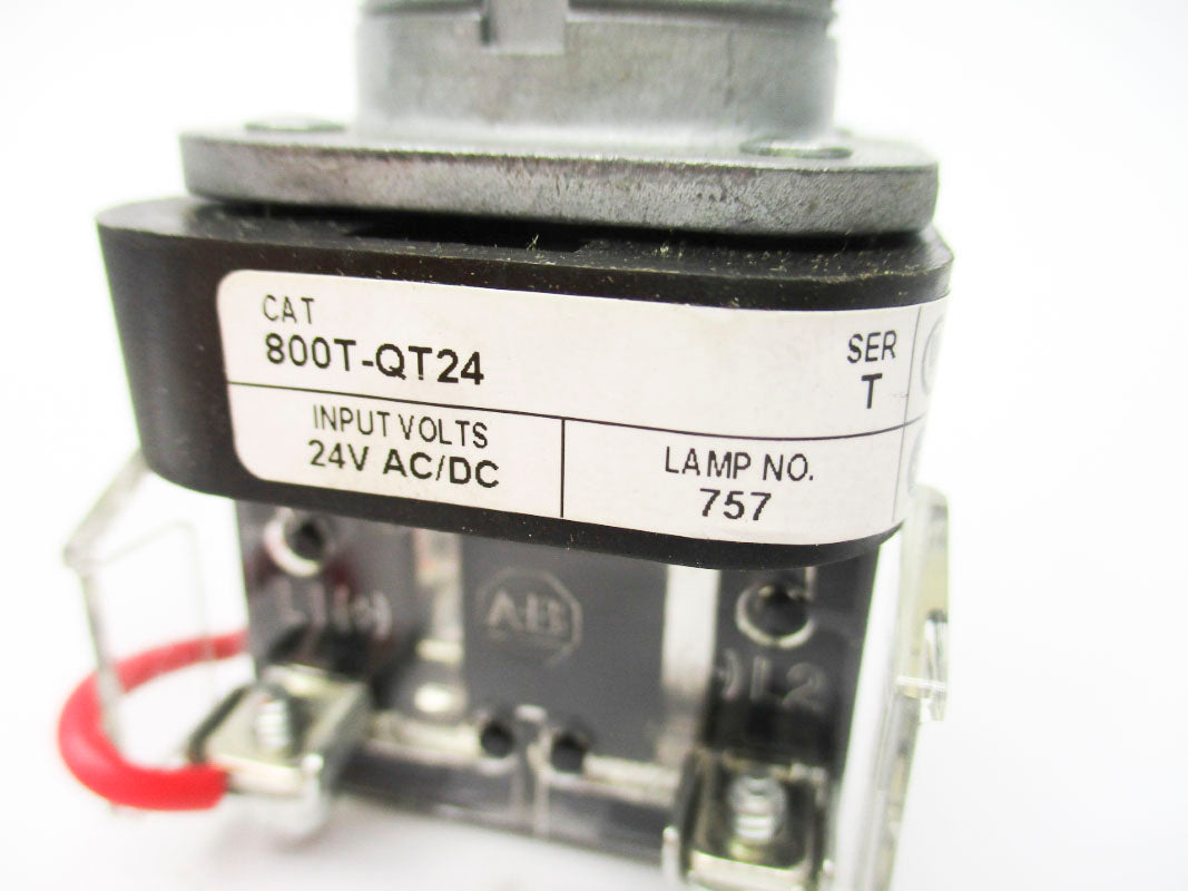 ALLEN BRADLEY 800T-QT24A SER. T 24VAC/DC NSNP