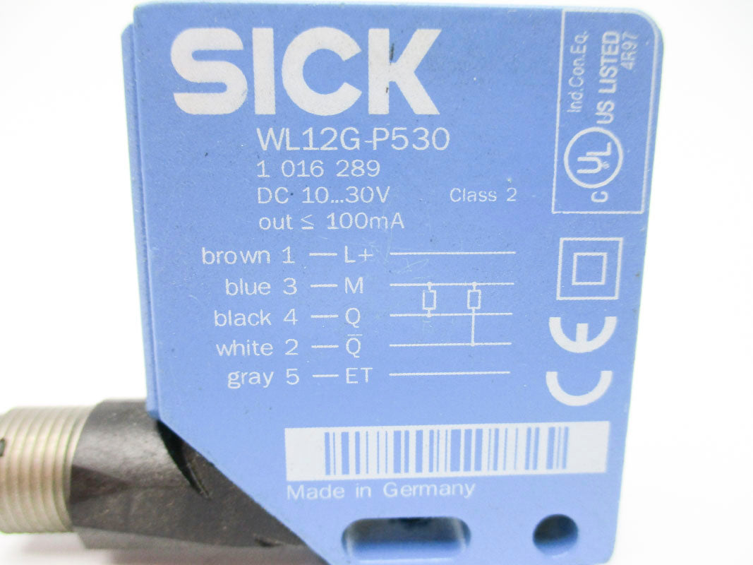 SICK WL12G-P530 1016289 10-30VDC NSNP