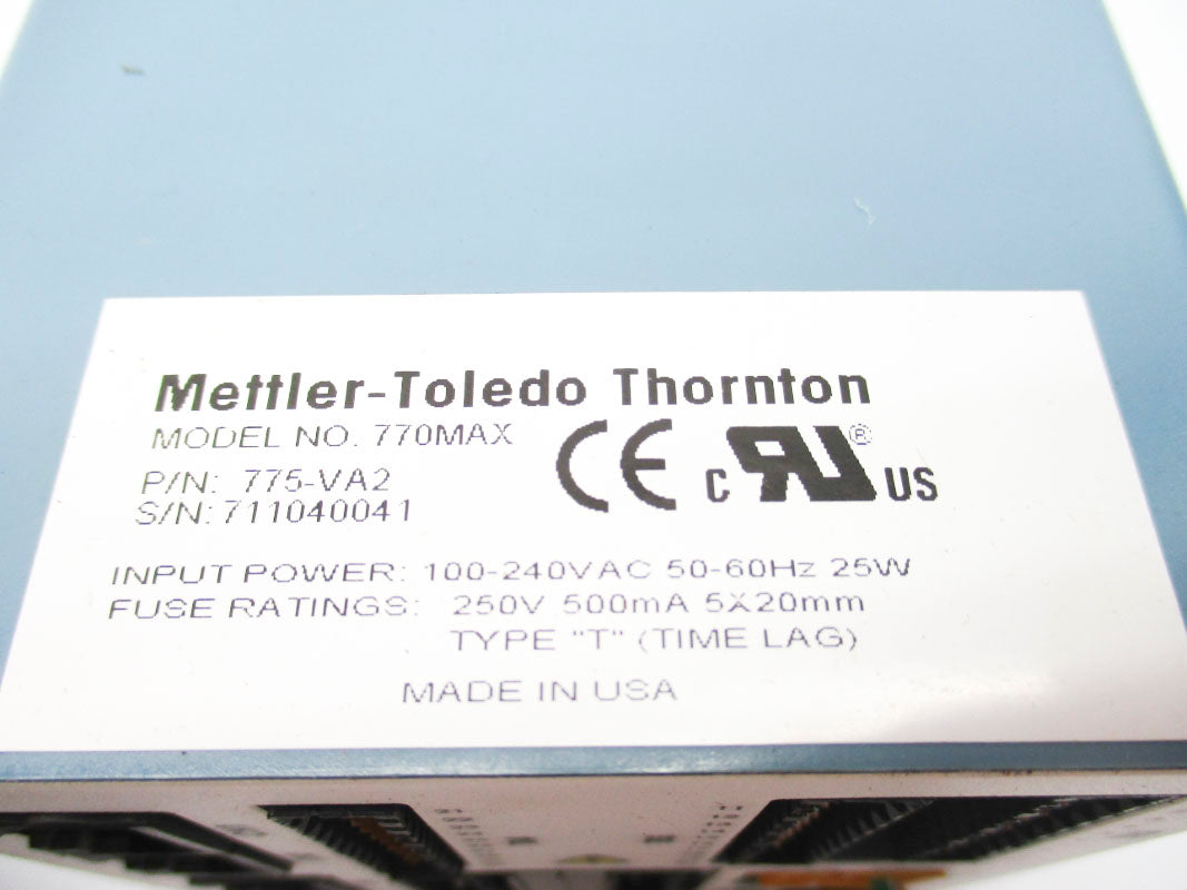 METTLER-TOLEDO THORNTON 775-VA2 770MAX 100-240VAC NSNP