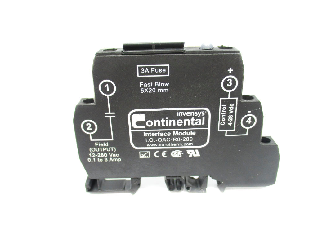 CONTINENTAL I.O.-OAC-R0-280 12-280VAC 0.1-3A NSNP