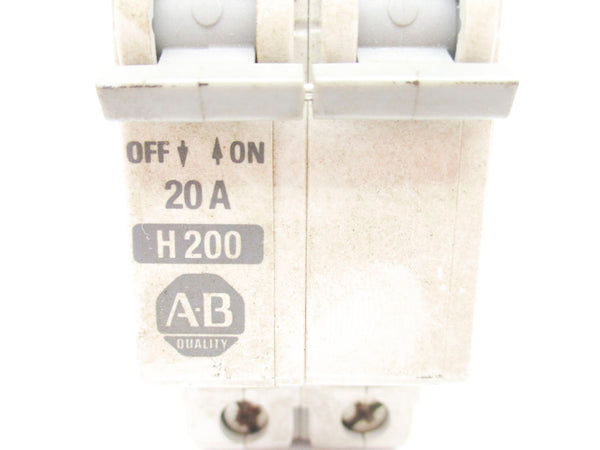 ALLEN BRADLEY 1492-CB2H200 SER. B 480VAC 20A UNMP