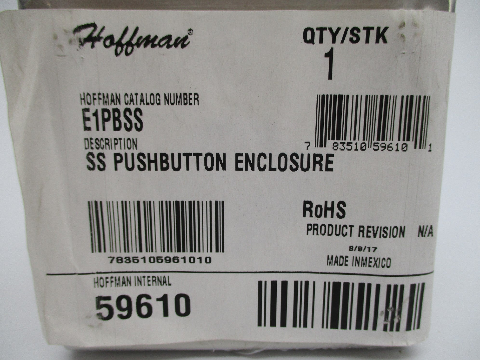 HOFFMAN E1PBSS NSMP