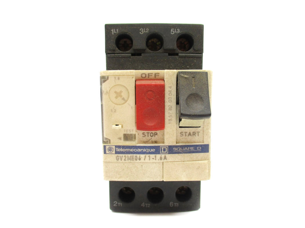 TELEMECANIQUE GV2ME06 690V 1-1.6A UNMP