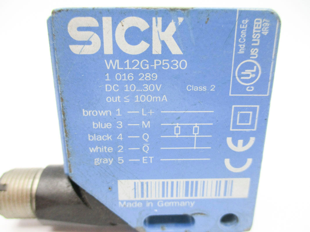SICK WL12G-P530 1016289 10-30VDC UNMP