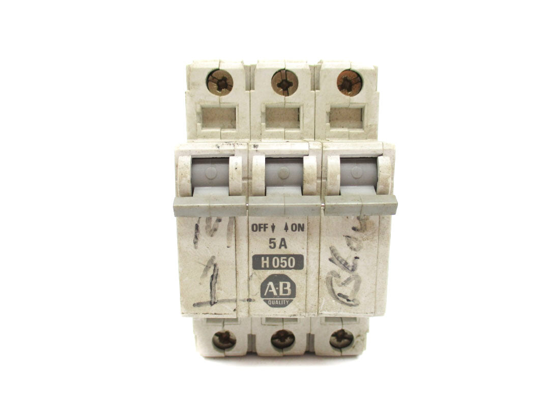 ALLEN BRADLEY 1492-CB3H050 SER. B 480VAC 5A UNMP