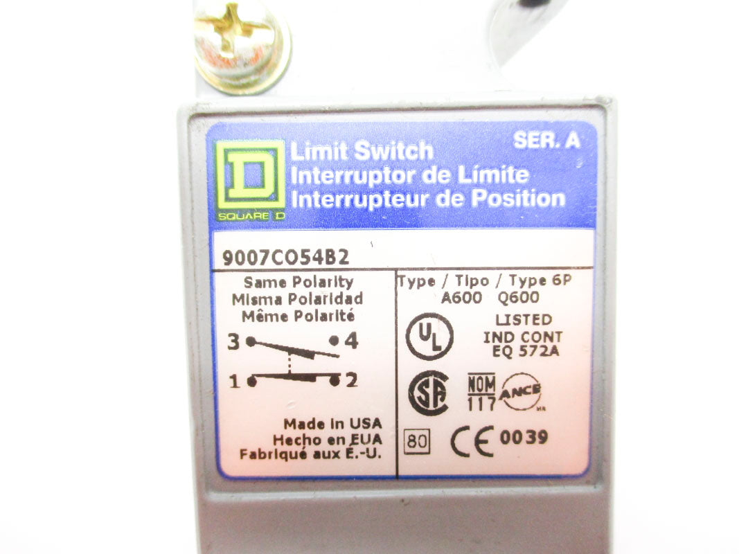 SQUARE D 9007CO54B2 SER. A UNMP