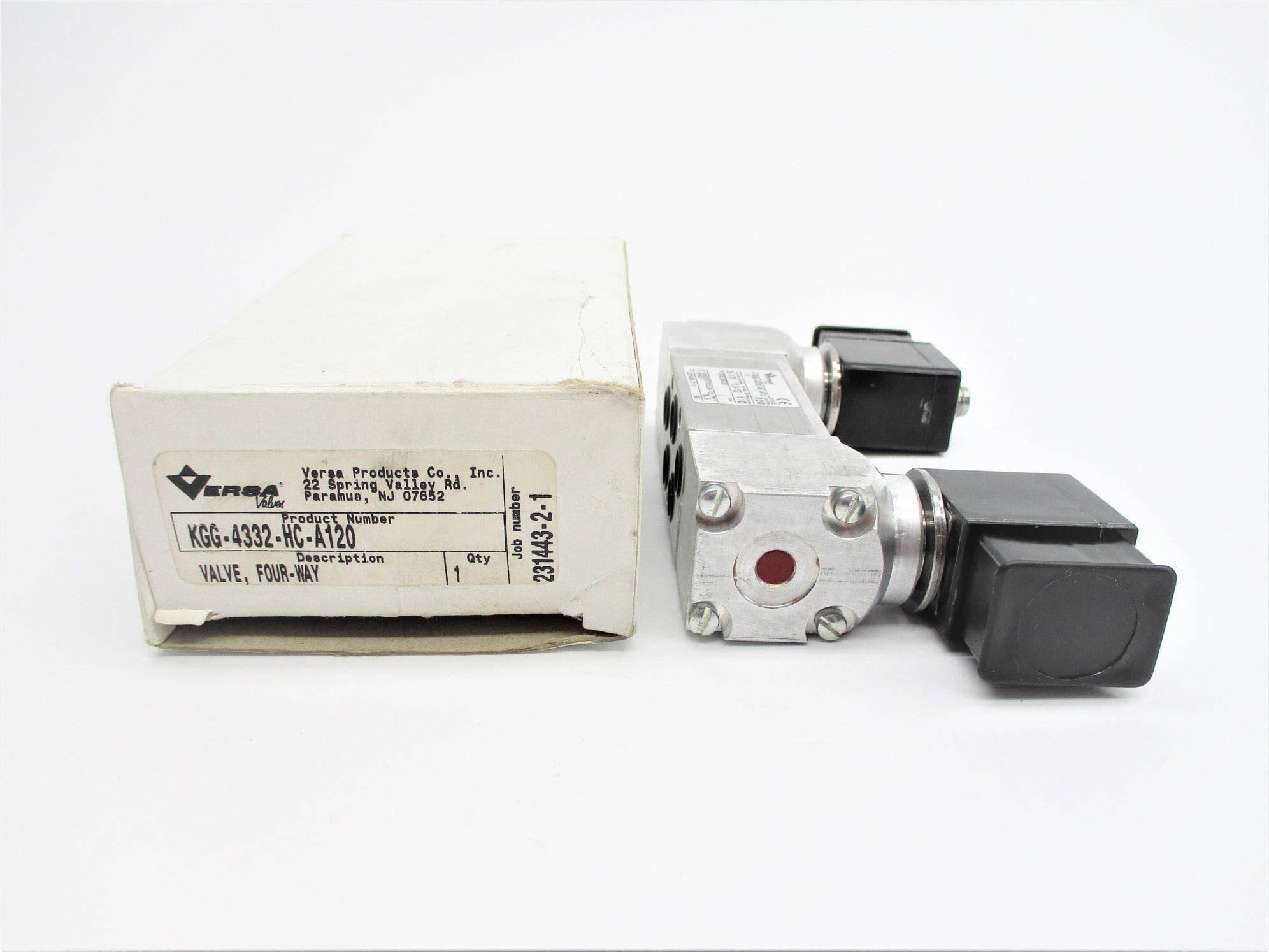 VERSA KGG-4332-HC-A120 110/120VDC 25-175PSIG NSMP