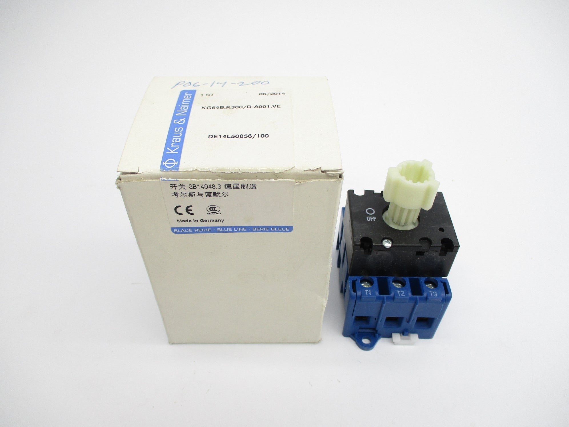 KRAUS & NAIMER KG64B.K300/D-A001.VE NSMP