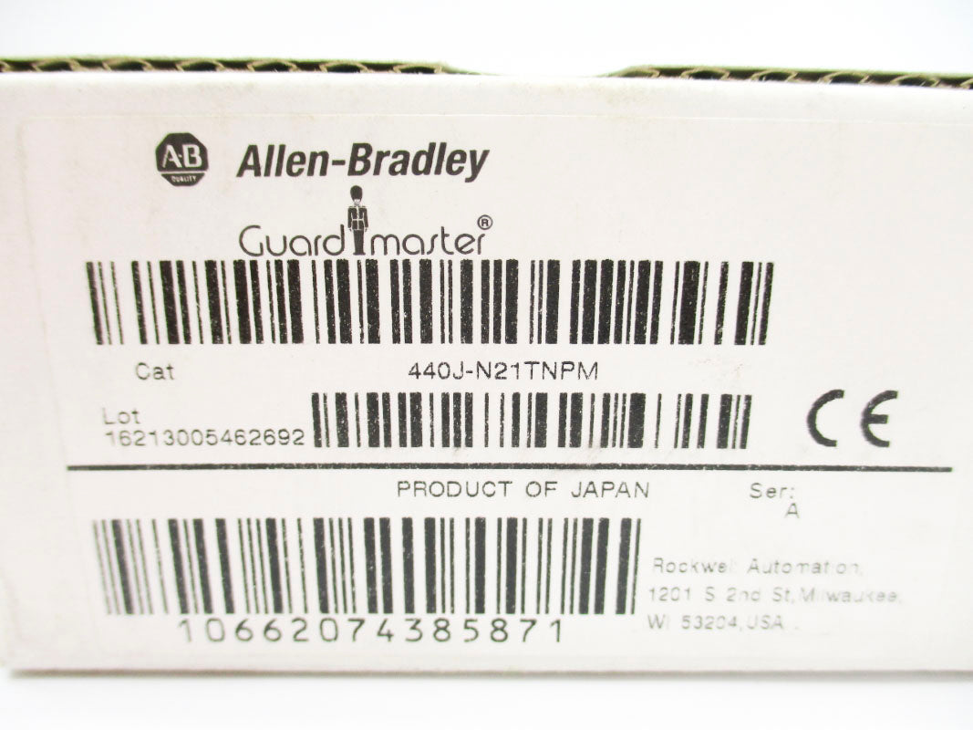 ALLEN BRADLEY 440J-N21TNPM SER. A 250VAC (WH) NSMP