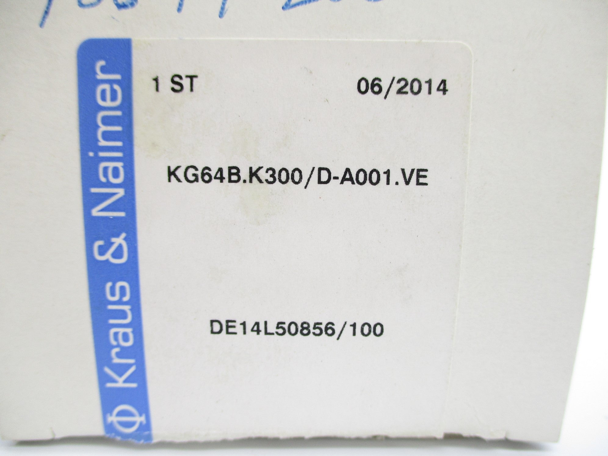 KRAUS & NAIMER KG64B.K300/D-A001.VE NSMP
