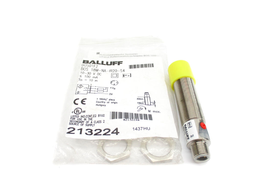 BALLUFF BOS18M-NA-IR20-S4 BOS01F2 10-30VDC NSMP