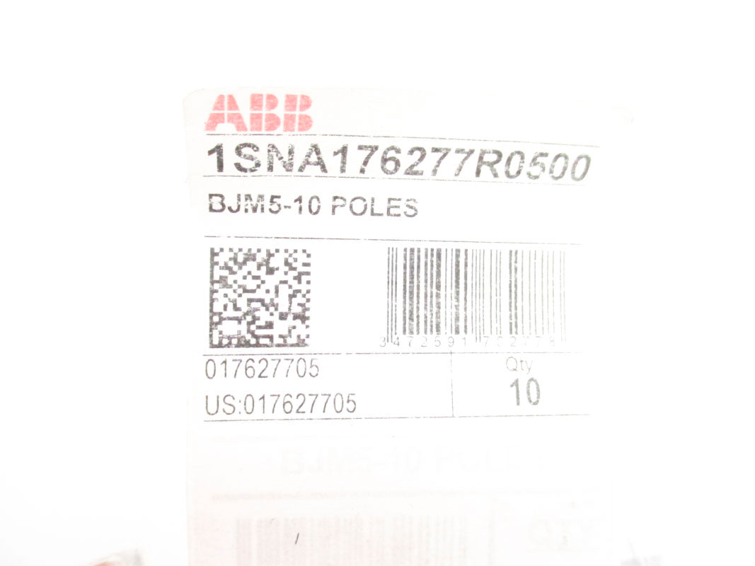 ABB BJM5-10 1SNA176277R0500 (PKG OF 10) NSMP