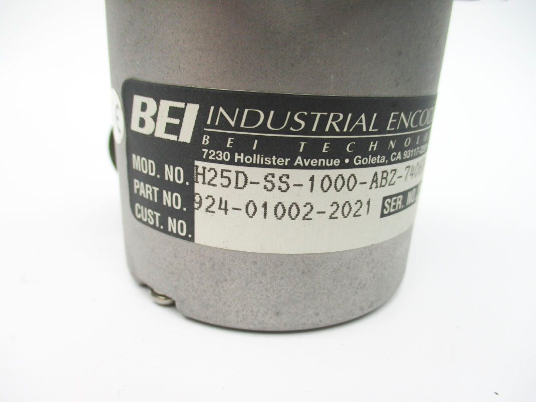 BEI H25D-SS-100-ABZ-7406R-SM16-S 924-01002-2021 15VDC NSNP