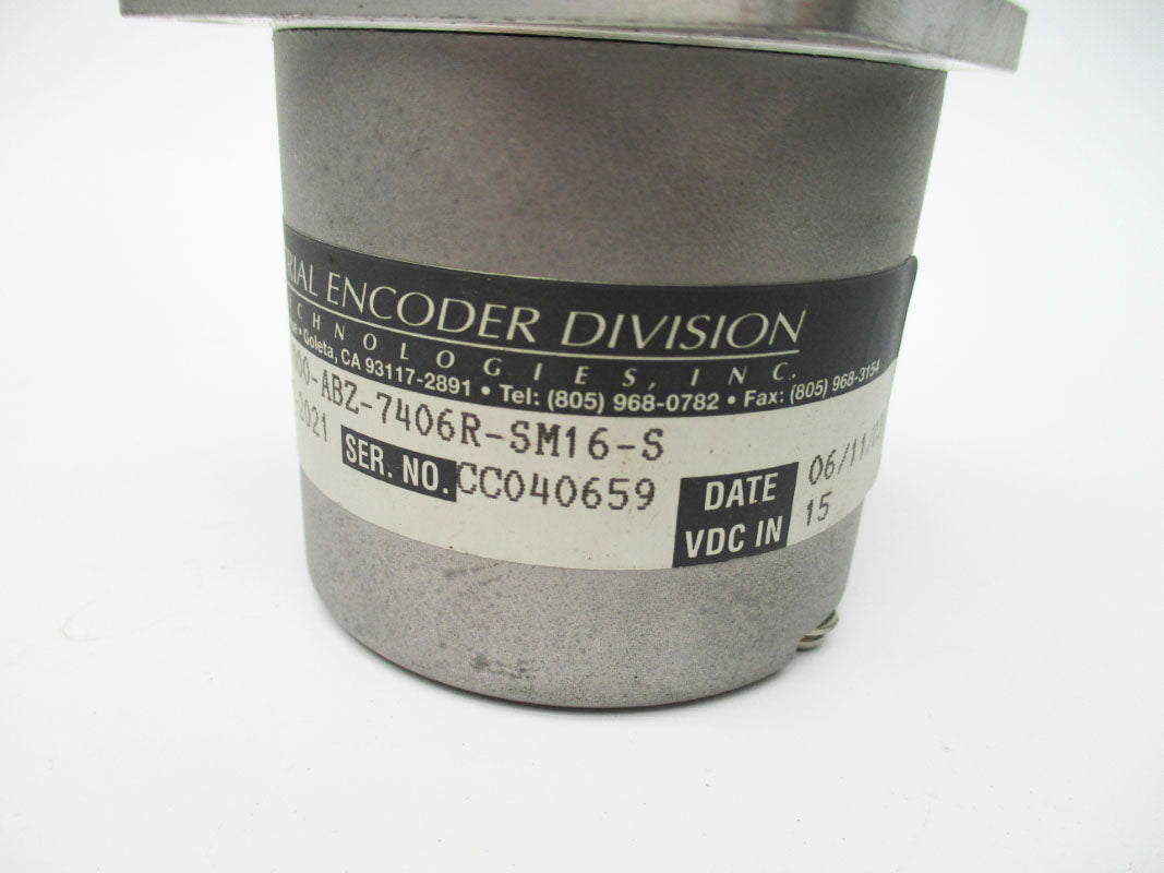 BEI H25D-SS-100-ABZ-7406R-SM16-S 924-01002-2021 15VDC NSNP