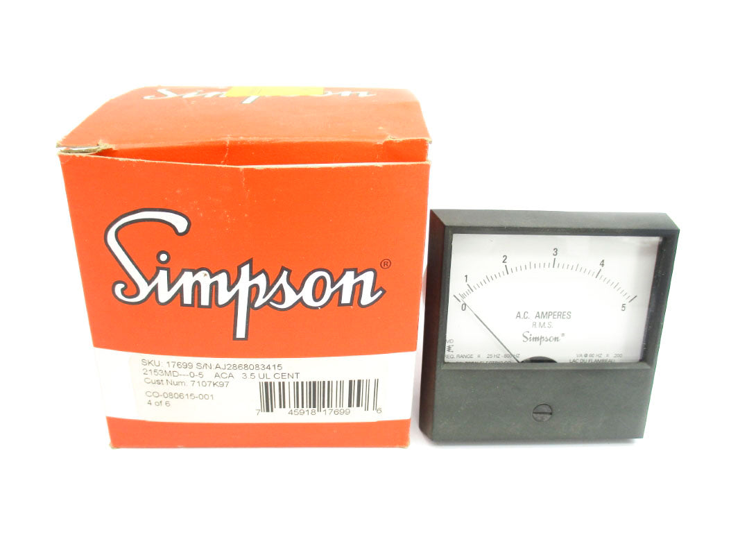 SIMPSON 17699 2153MD-0-5 0-5ACA NSMP