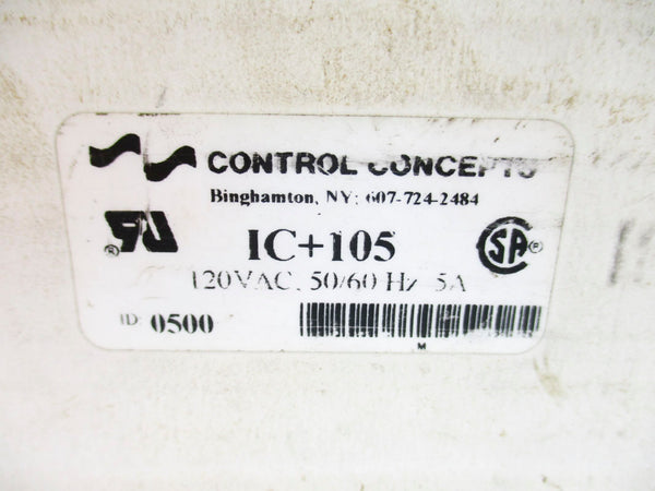 CONTROL CONCEPTS IC+105 120VAC 5A NSMP