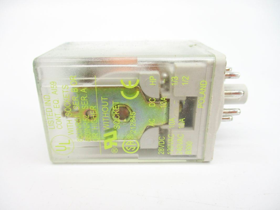 SQUARE D 8501KP12V20 SER. E 120V 10A NSMP