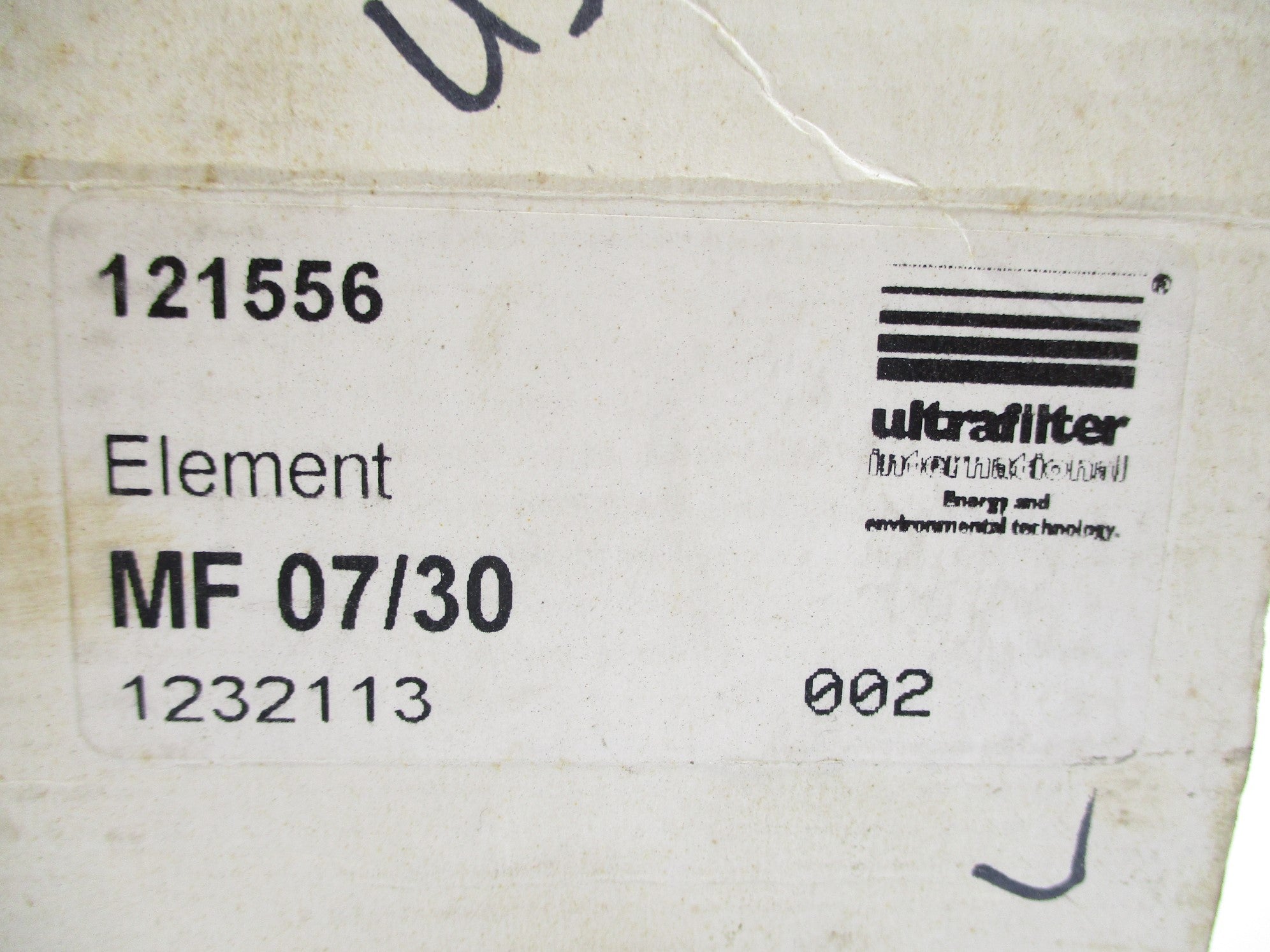ULTRAFILTER INTERNATIONAL MF07/30 121556 NSMP