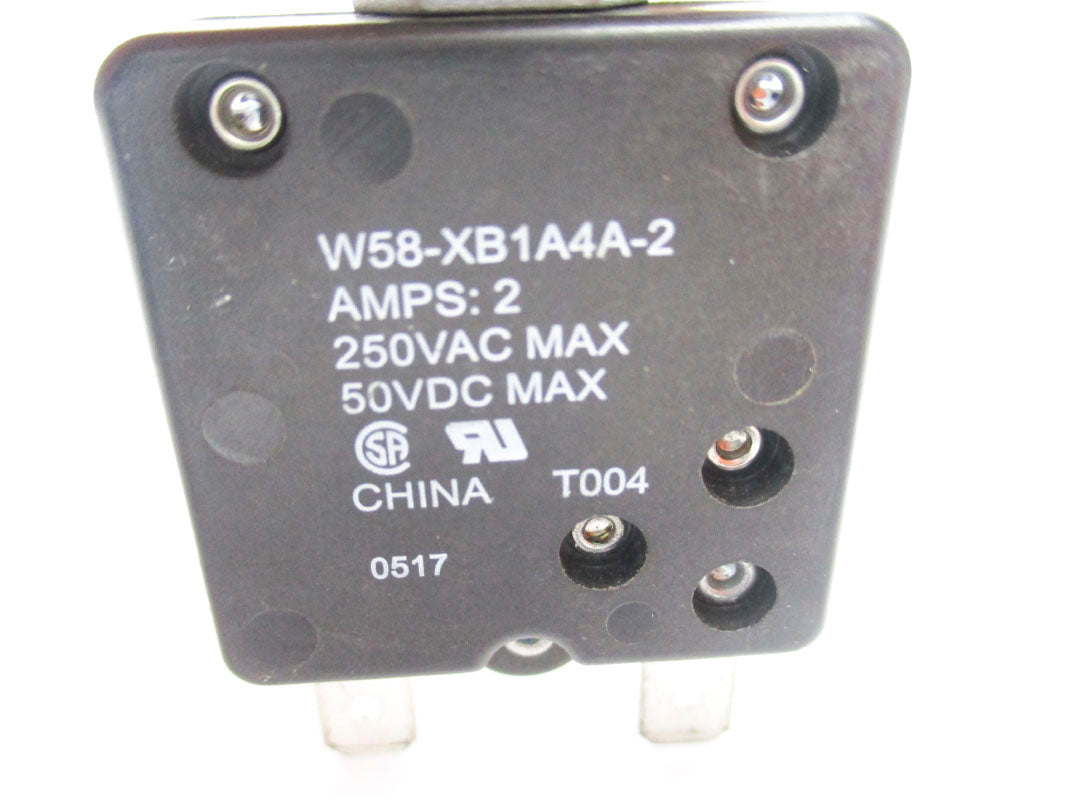 TYCO ELECTRONICS W58-XB1A4A-2 250VAC 2A UNMP