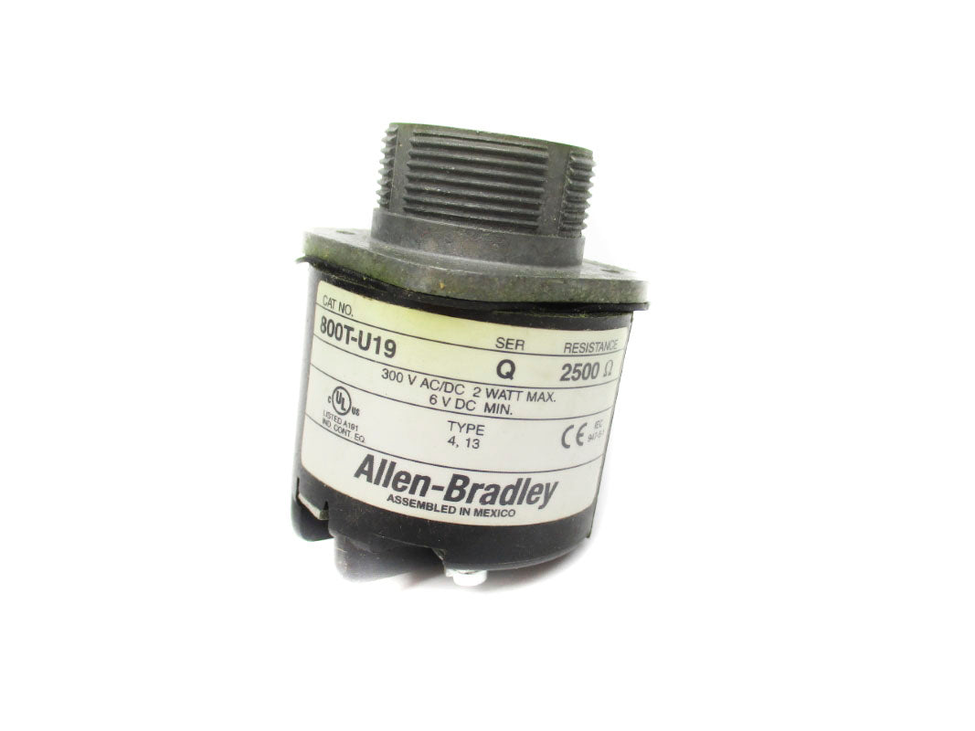 ALLEN BRADLEY 800T-U19 SER. Q 300VAC/DC UNMP
