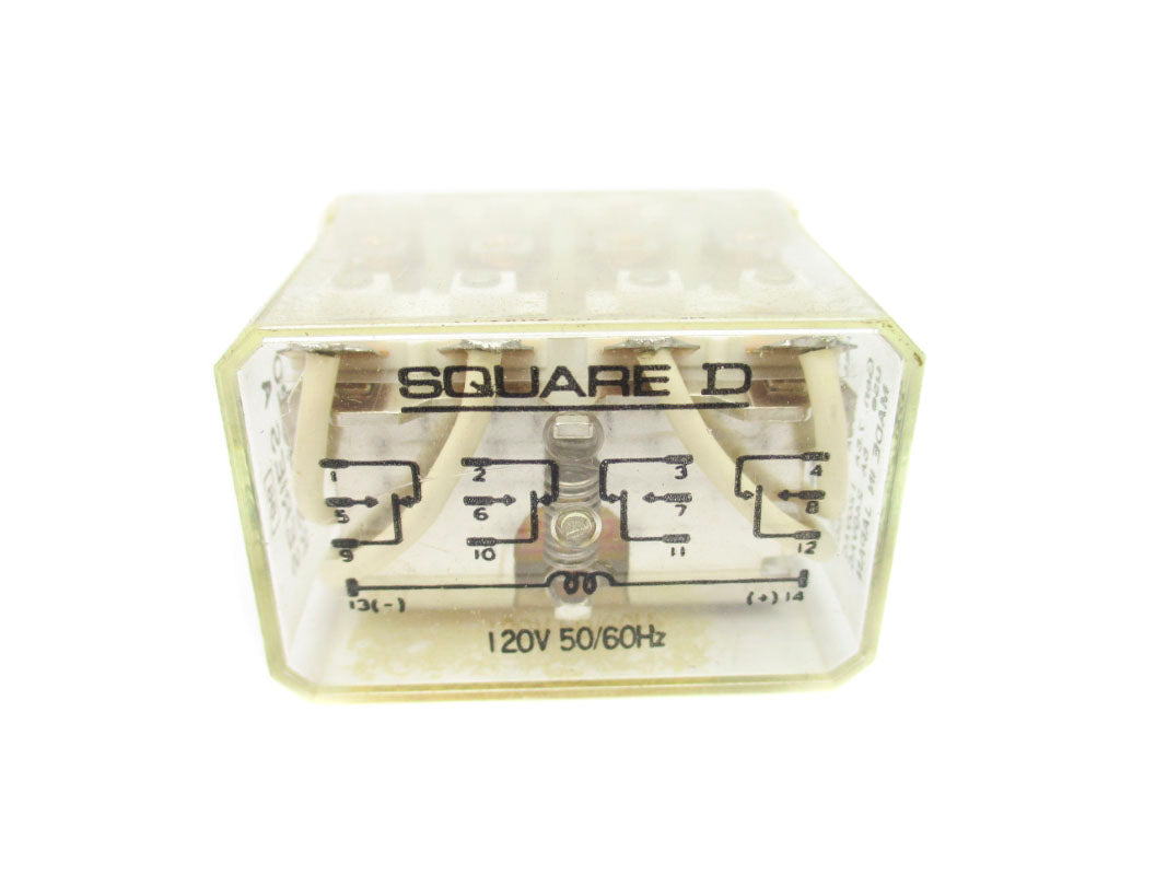 SQUARE D 8501RS44V20 SER. A 120V 10A UNMP