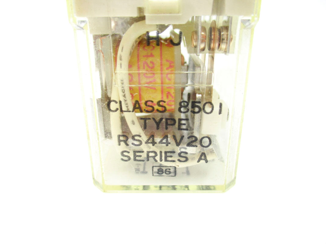 SQUARE D 8501RS44V20 SER. A 120V 10A UNMP