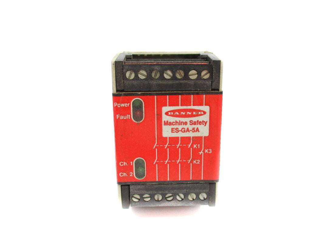 BANNER ENGINEERING ES-GA-5A 24VAC/DC 8A UNMP