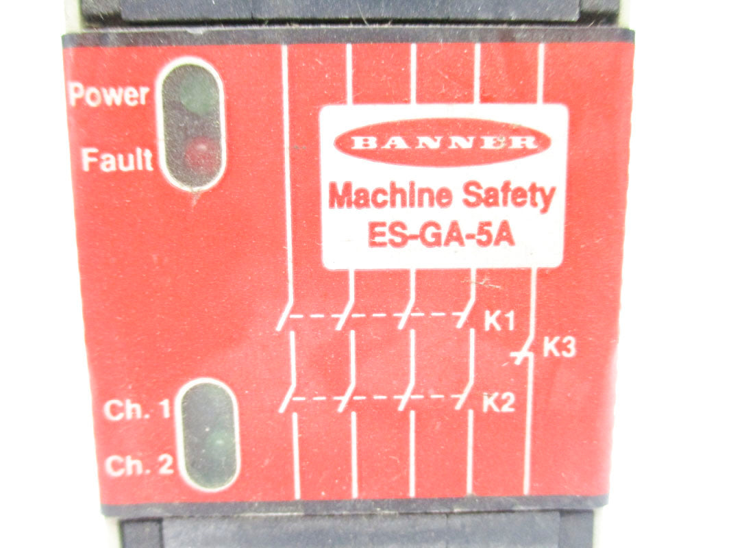 BANNER ENGINEERING ES-GA-5A 24VAC/DC 8A UNMP