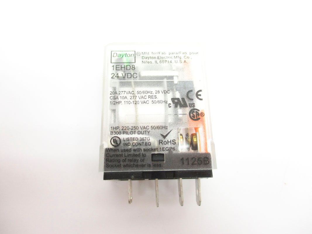 DAYTON 1EHD8 24VDC 20A NSMP