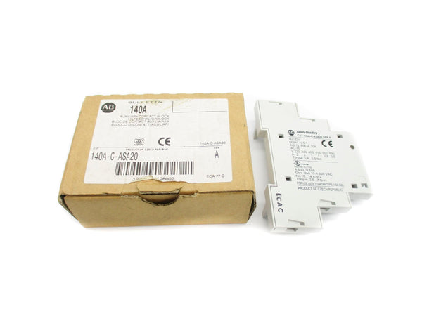 ALLEN BRADLEY 140A-C-ASA20 SER. A 690V 10A (BR/WH) NSMP
