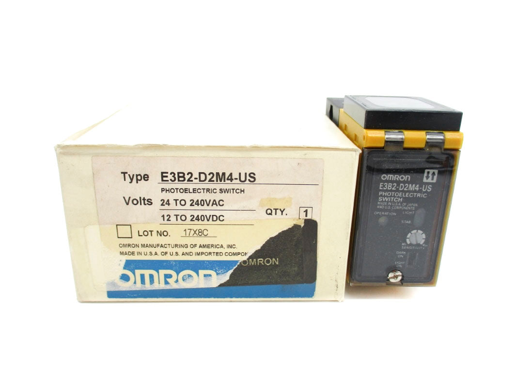 OMRON E3B2-D2M4-US 12-240VAC NSMP