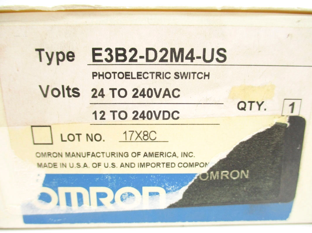 OMRON E3B2-D2M4-US 12-240VAC NSMP