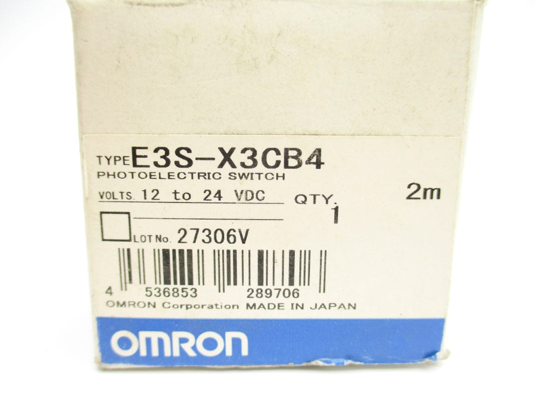OMRON E3S-X3CB4 12-24VDC NSMP