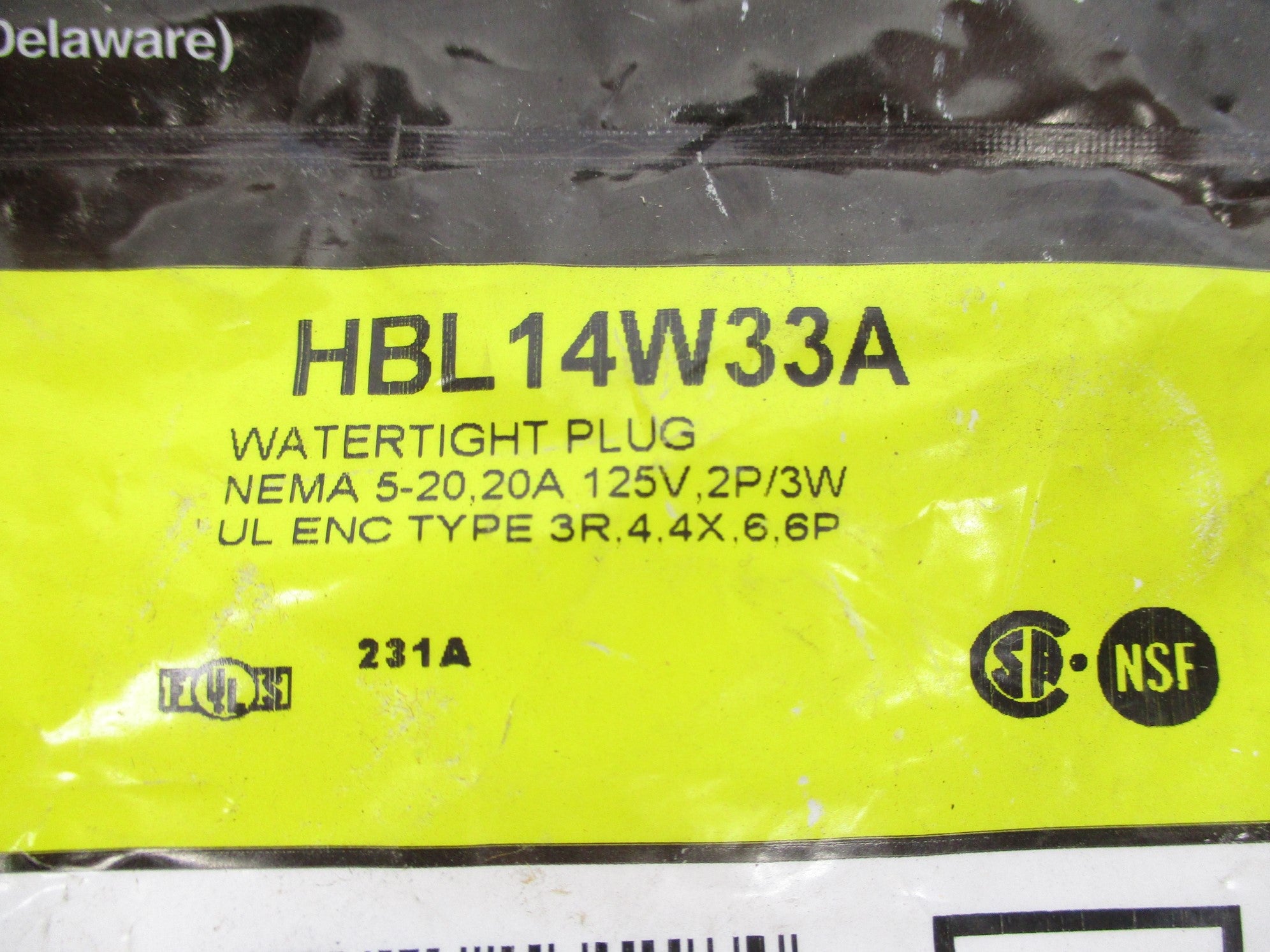 HUBBELL HBL14W33A NSMP