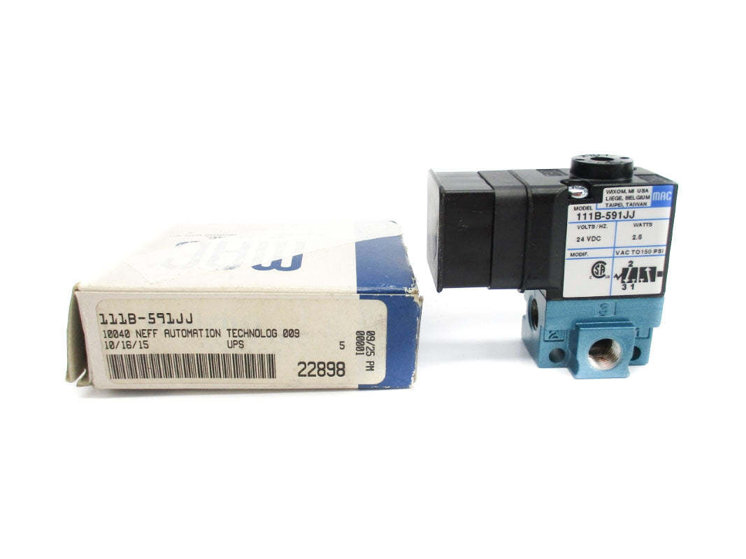 MAC 111B-591JJ 24VDC 150PSI NSMP