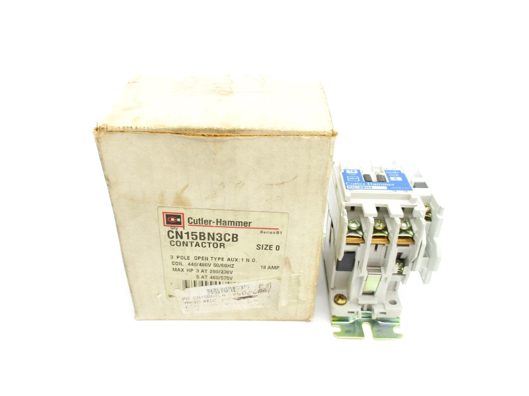CUTLER HAMMER CN15BN3CB SER. B1  440/480V 18A NSMP