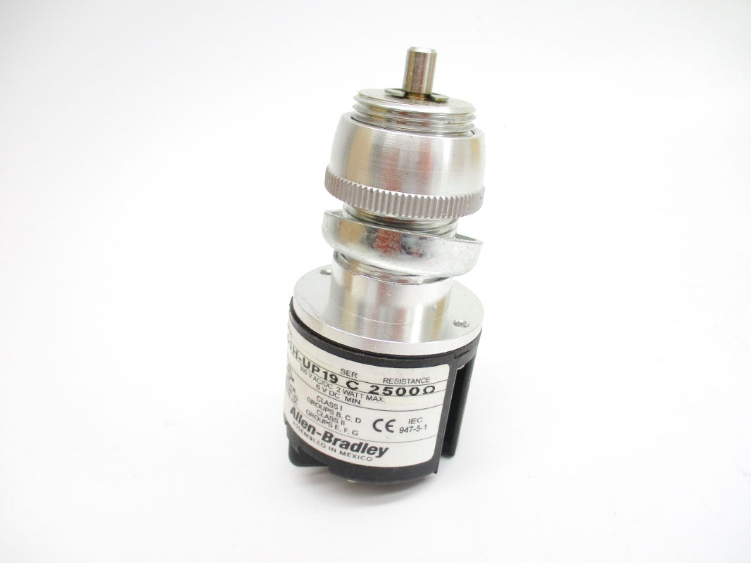 ALLEN BRADLEY 800H-UP19 SER. C 300VAC/DC (WH) NSMP