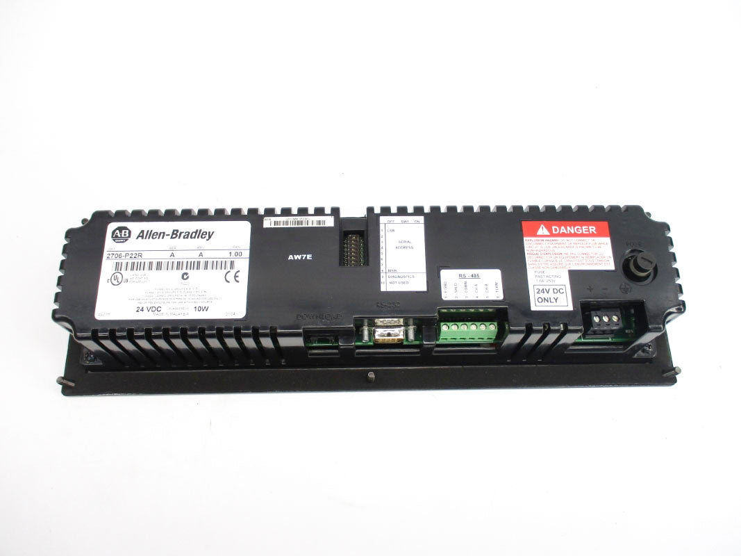 ALLEN BRADLEY 2706-P22R SER. A F/W 1.00 24VDC NSMP