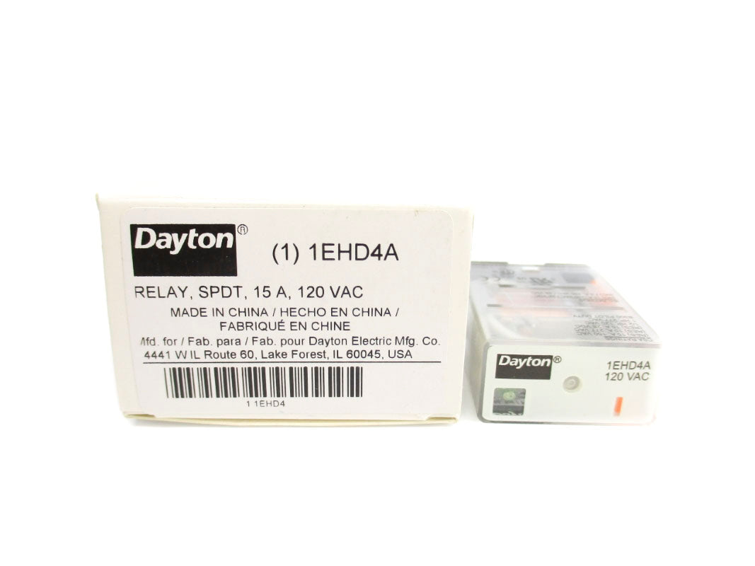 DAYTON 1EHD4A 120VAC 15A NSMP