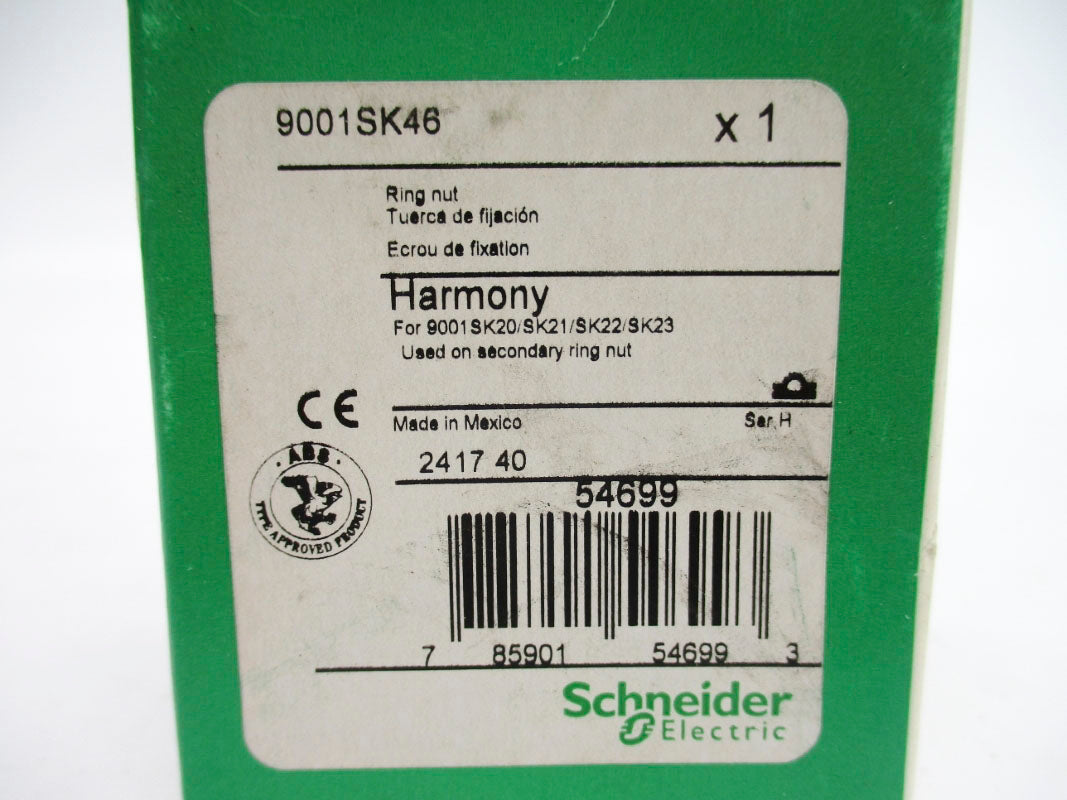 SCHNEIDER ELECTRIC 9001SK46 SER. H NSMP