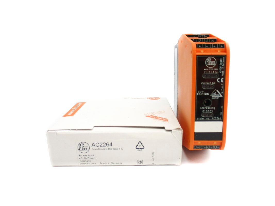 IFM EFECTOR AC2264 SMARTLINE254DI3DOTC 20-30VDC NSMP