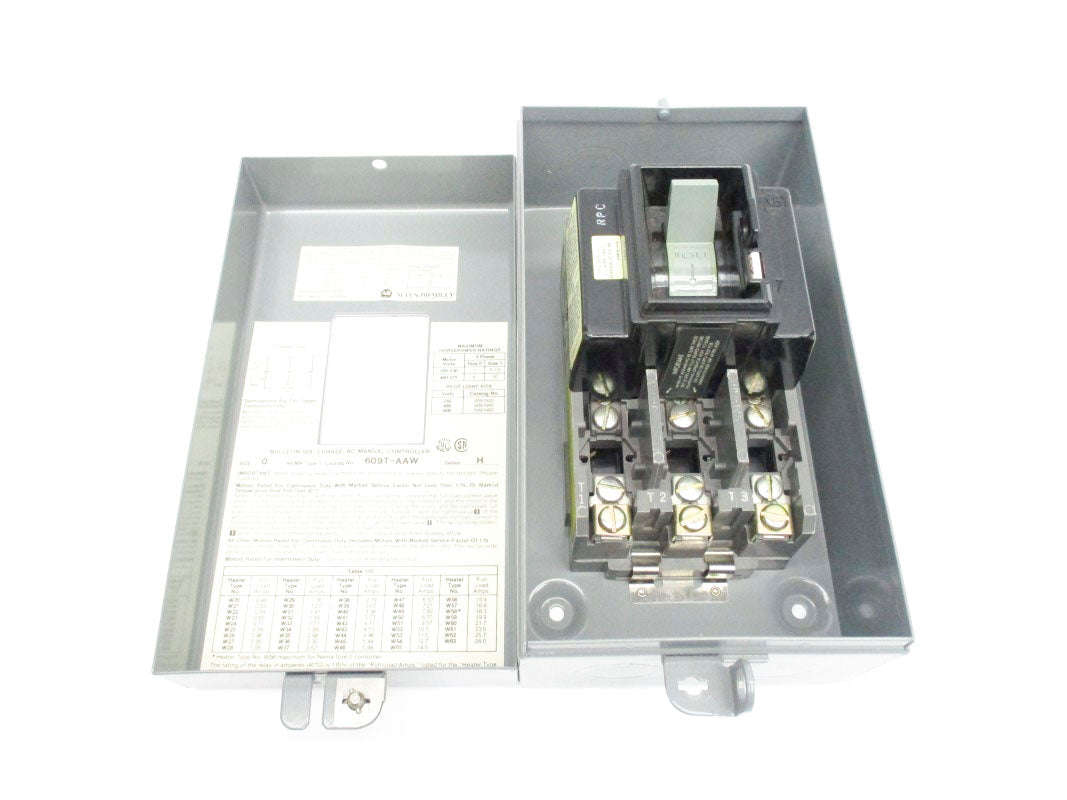 ALLEN BRADLEY 609T-AAW SER. H 575V NSNP