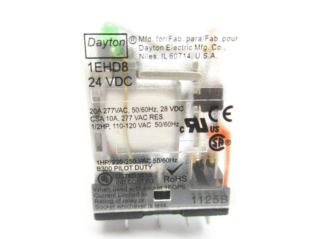 DAYTON 1EHD8 24VDC 20A NSNP