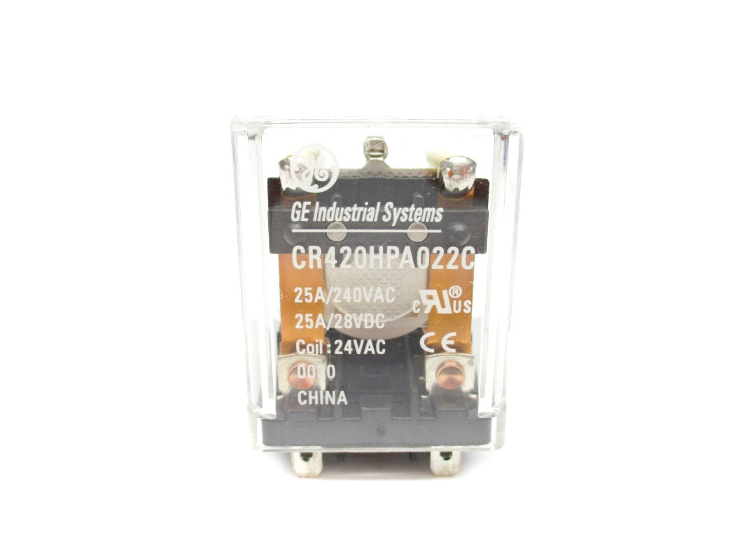 GE INDUSTRIAL SYSTEMS CR420HPA022C 24VAC 25A UNMP
